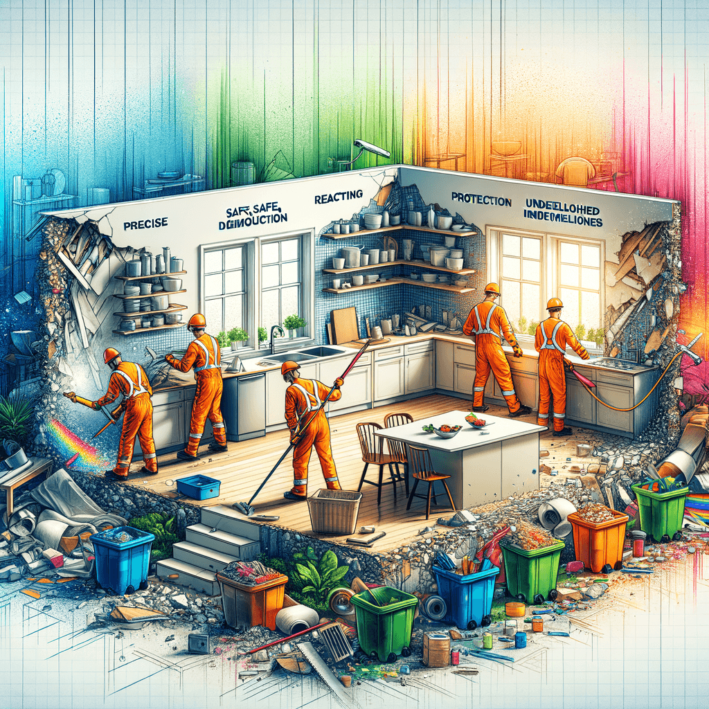 Streamlining Kitchen Demolition in General Contracting: Precision, Safety, and Efficiency