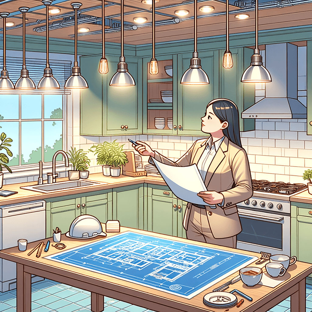 Navigating Kitchen Lighting Design in General Contracting: Strategies for Optimal Ambience and Functionality