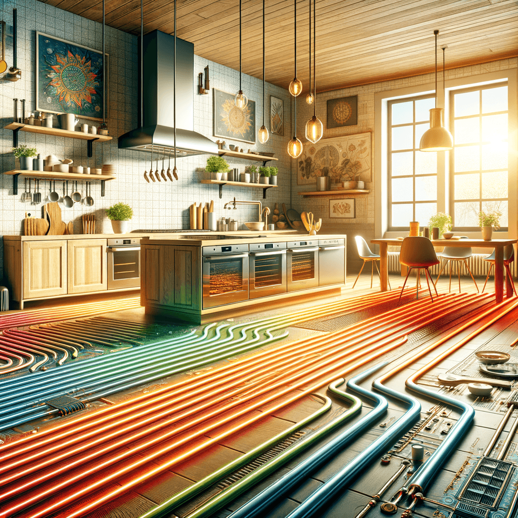 Specifying Underfloor Heating Systems in Kitchen General Contracting: Enhancing Comfort and Efficiency