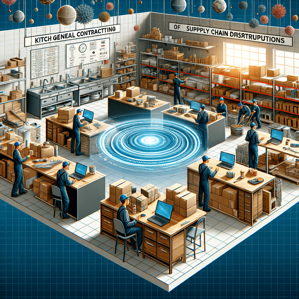 Mitigating Supply Chain Disruptions in Kitchen General Contracting: Proactive Strategies for Project Continuity